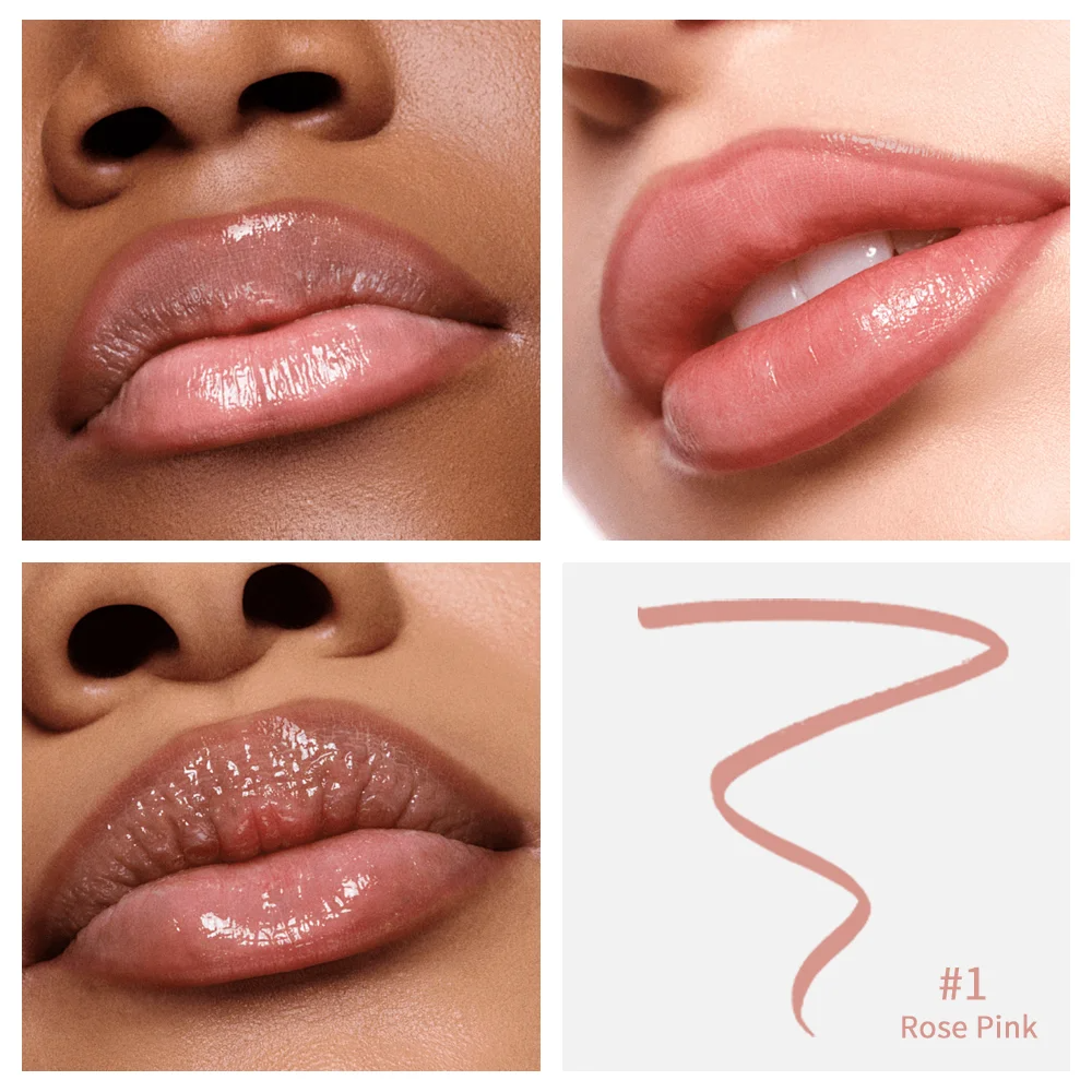 Matte Lip Tint Brown Contour Tear-off Lips Stain Cosmetic