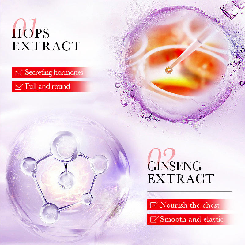 Hot Sale SADOER Natural Extract Breast Enhancement Cream Firming Lifting Breast Enlargement Cream
