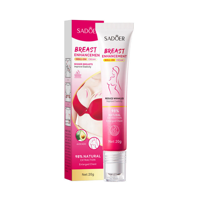 Hot Sale SADOER Natural Extract Breast Enhancement Cream Firming Lifting Breast Enlargement Cream